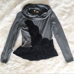 Anthropologie Moth Switching Sides Sweater